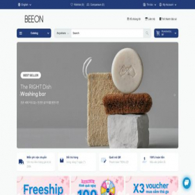 Скриншот главной страницы сайта beeon.online